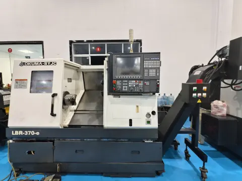 Torno CNC Okuma LBR-370-E Turn-Mill usado en venta