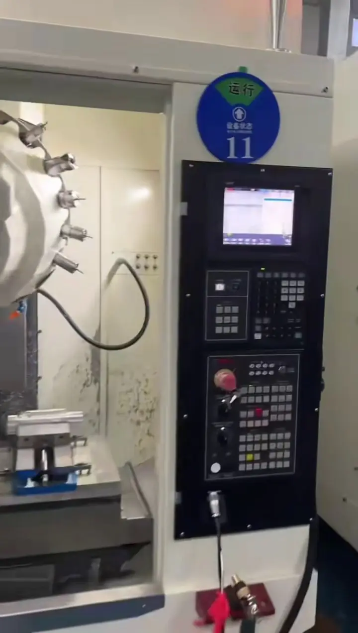 Used Qiaofeng T-7 C Vertical Machining Center with Mitsubishi M 80 – 12 Units Available photo 1