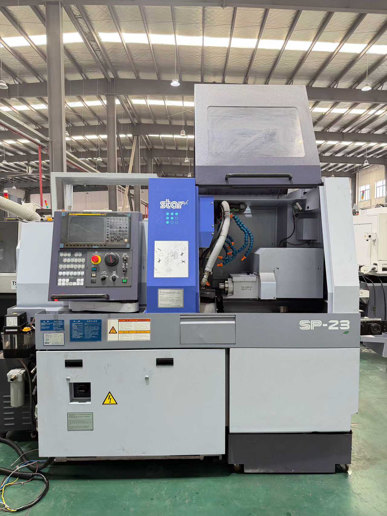 Used STAR SP-23 5-Axis Swiss-Type CNC Lathe with FANUC TF-Plus photo 1