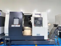 Used Takisawa FX-600 Turn-Mill CNC Lathe with Dual Spindles and Dual Turrets photo 2