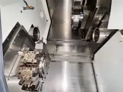 Used Takisawa FX-600 Turn-Mill CNC Lathe with Dual Spindles and Dual Turrets photo 4