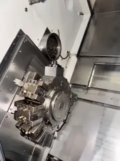Used Takisawa FX-600 Turn-Mill CNC Lathe with Dual Spindles and Dual Turrets photo 5