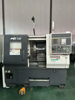 Used Takisawa NEX-108 CNC Lathe with FANUC TF Control photo 2