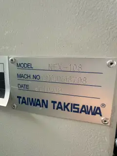 Used Takisawa NEX-108 CNC Lathe with FANUC TF Control photo 8