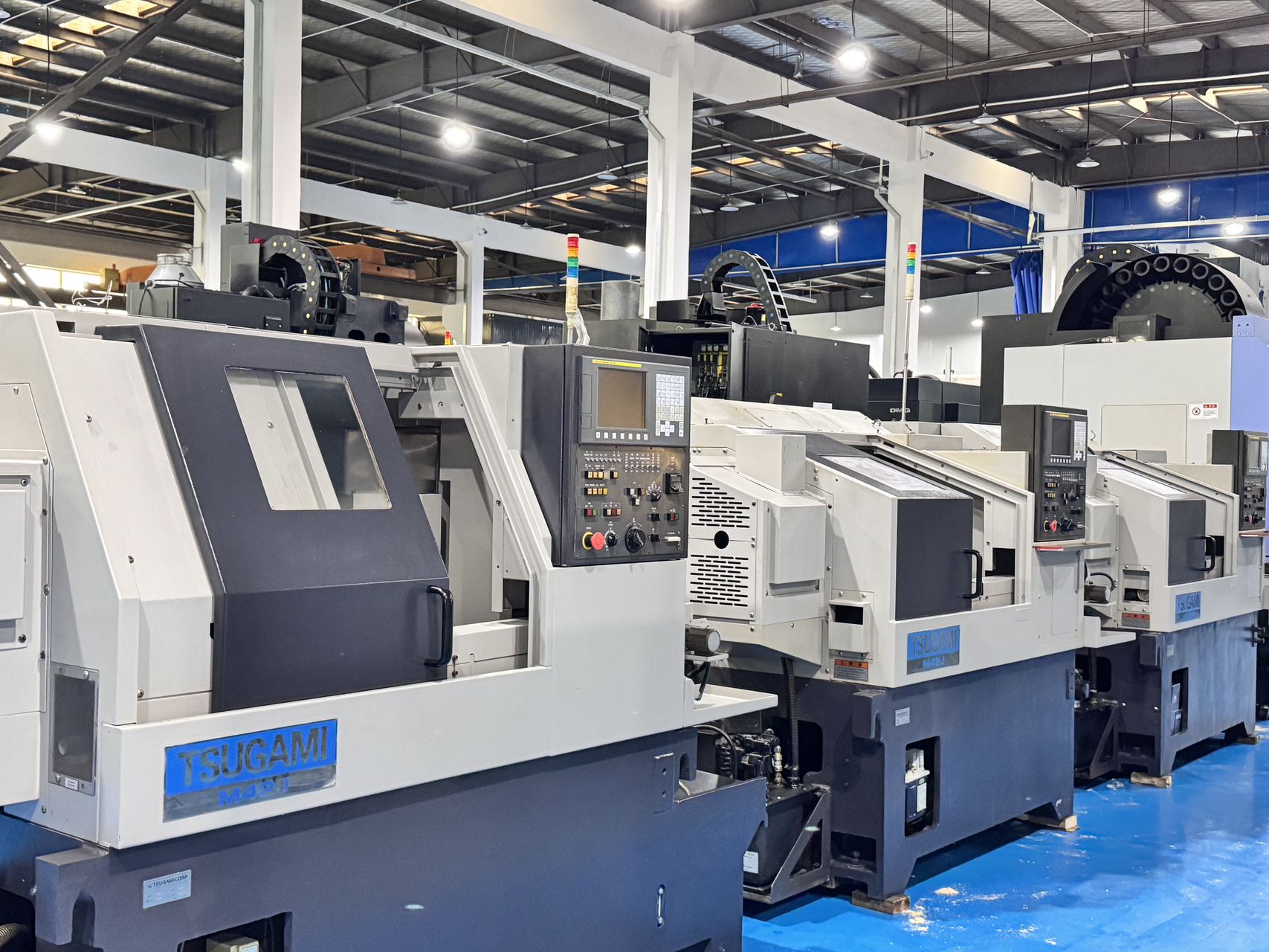 5 Units Used Tsugami M 42 J CNC Lathes and Turn-Mill Machines with FANUC 0i-TF photo 11