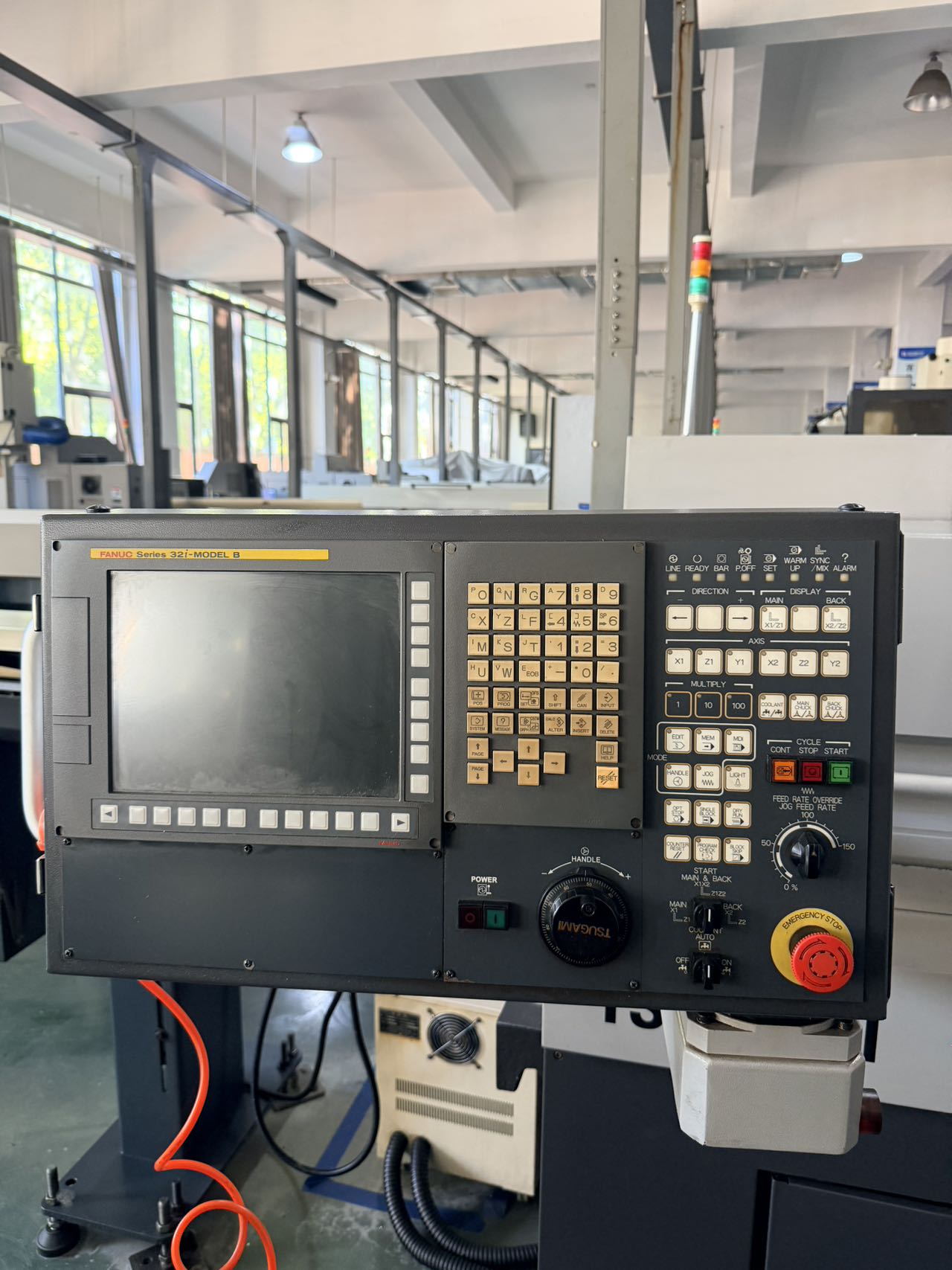 Used Tsugami S 206 CNC Lathe with FANUC 32 i System photo 2