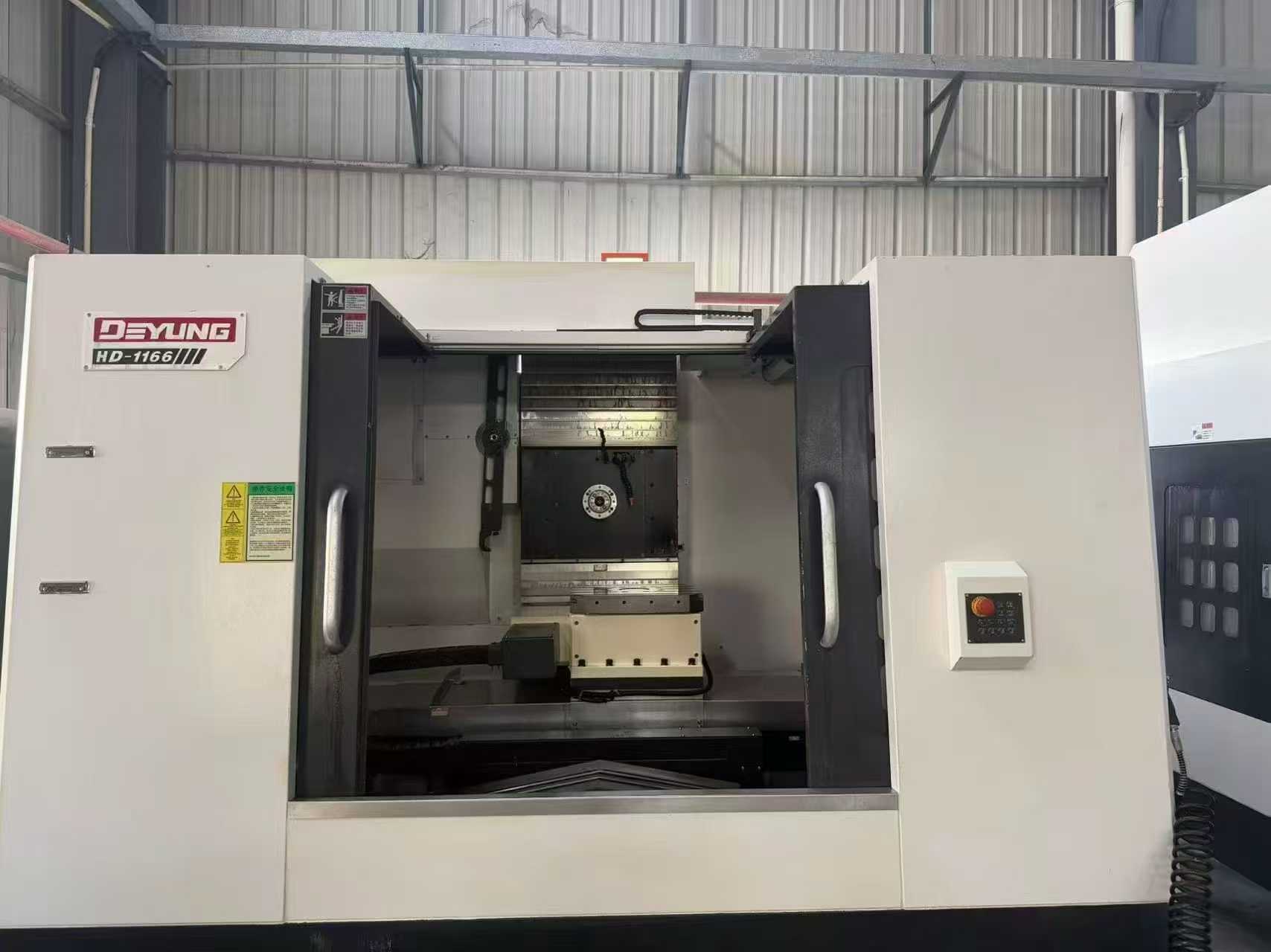 Used Deyang 1160 Horizontal Machining Center with Fanuc Plus Control