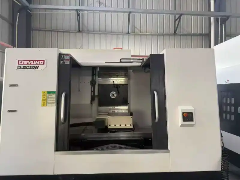 Used Deyang 1160 Horizontal Machining Center with Fanuc Plus Control photo 1