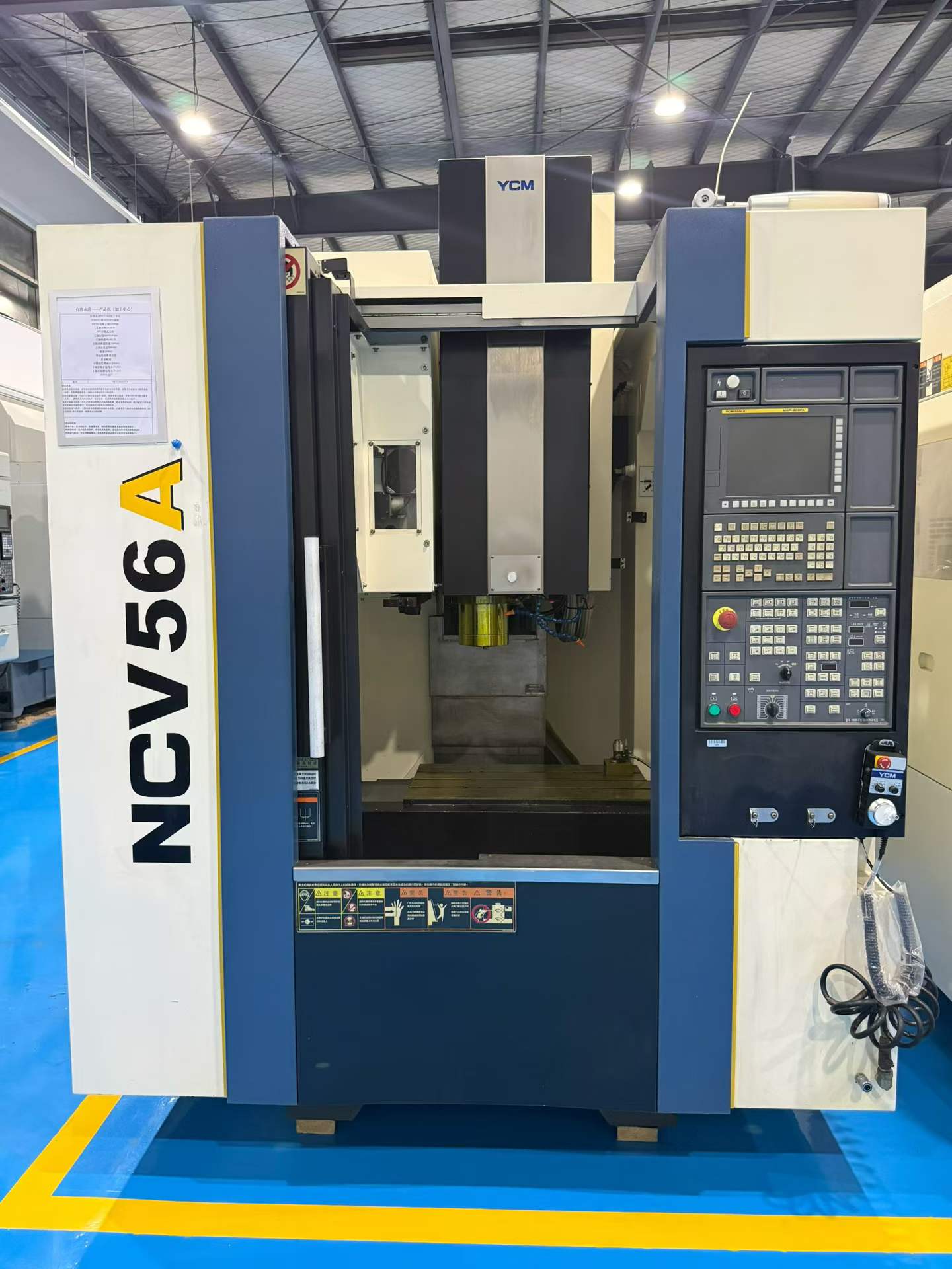 Used YCM NCV 56 AM Machining Center with FANUC MXP 200 FA photo 2