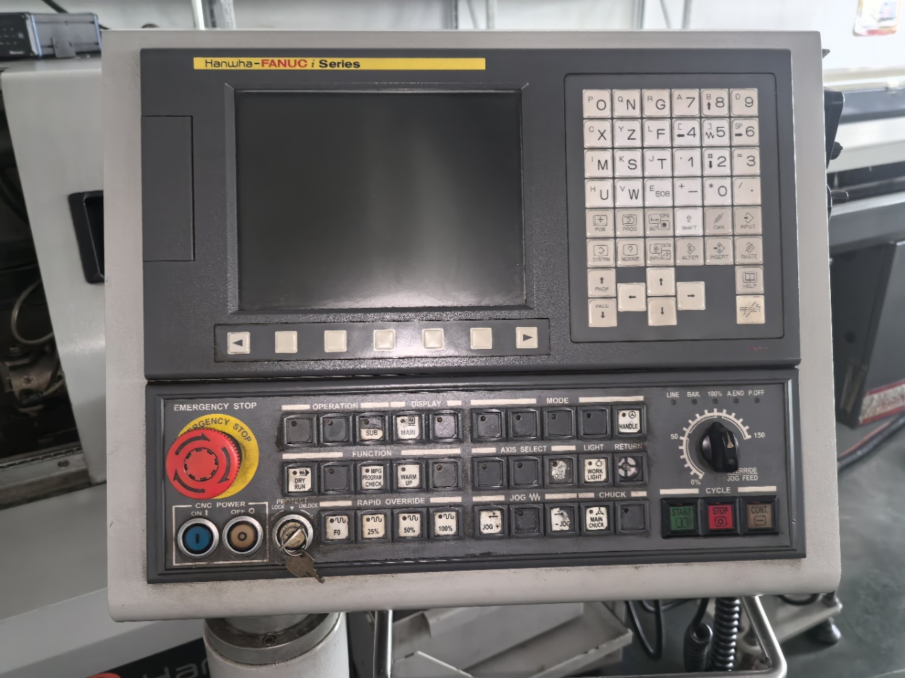 Used Hanwha XD 12 H 5-Axis Swiss-Type CNC Lathe photo 2