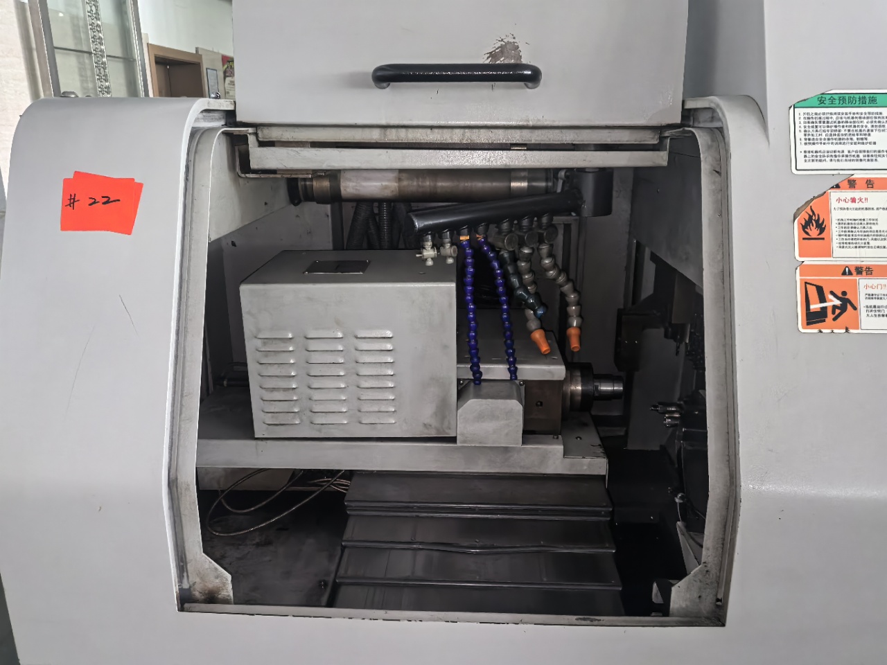 Used Hanwha XD 12 H 5-Axis Swiss-Type CNC Lathe photo 3