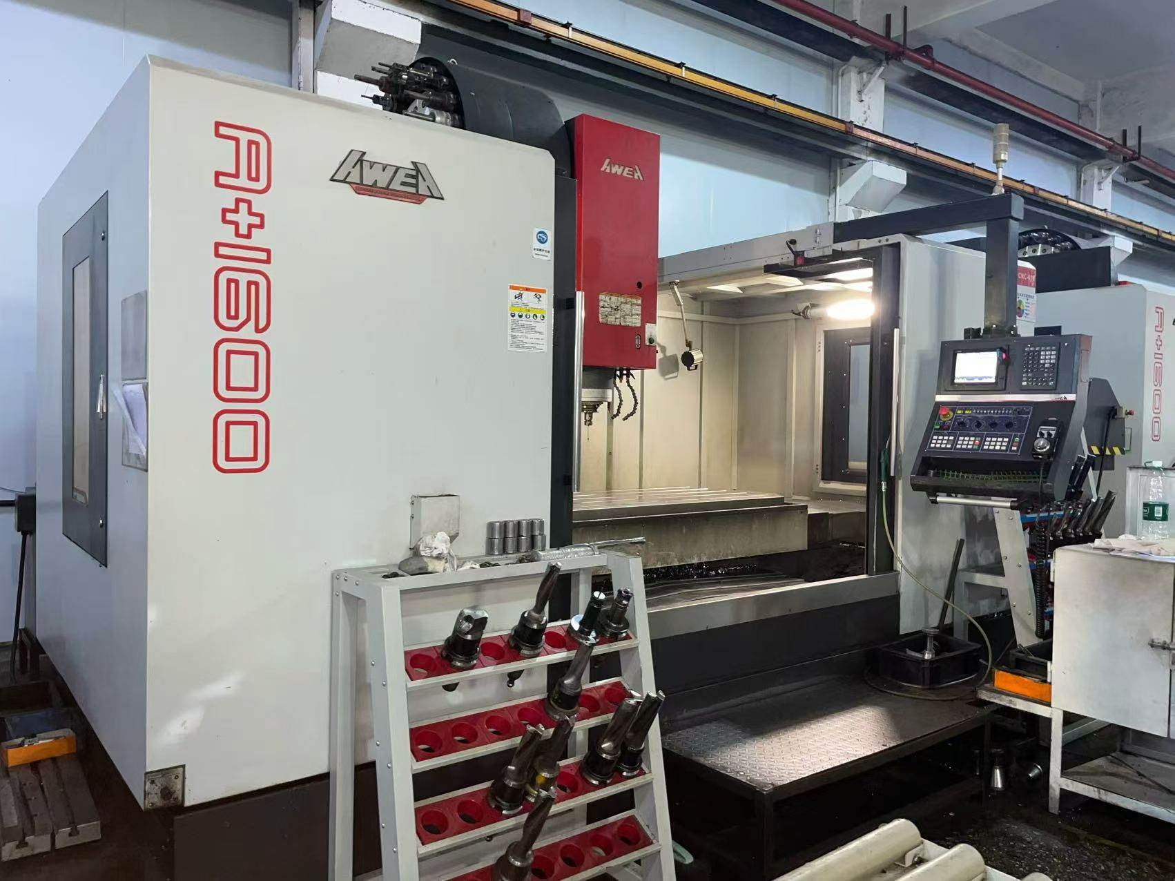 Used Awea A+1600 Heavy-Duty Vertical Gantry Box Guideway Machining Center photo 2
