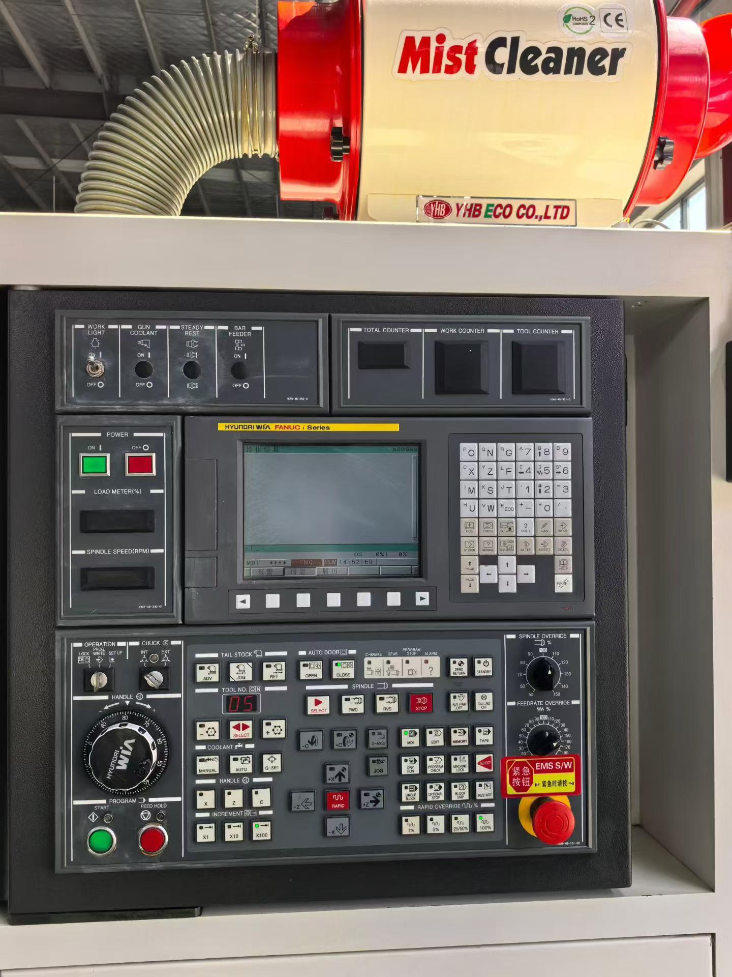 Used Hyundai WIA HD 2200 CNC Lathe photo 3