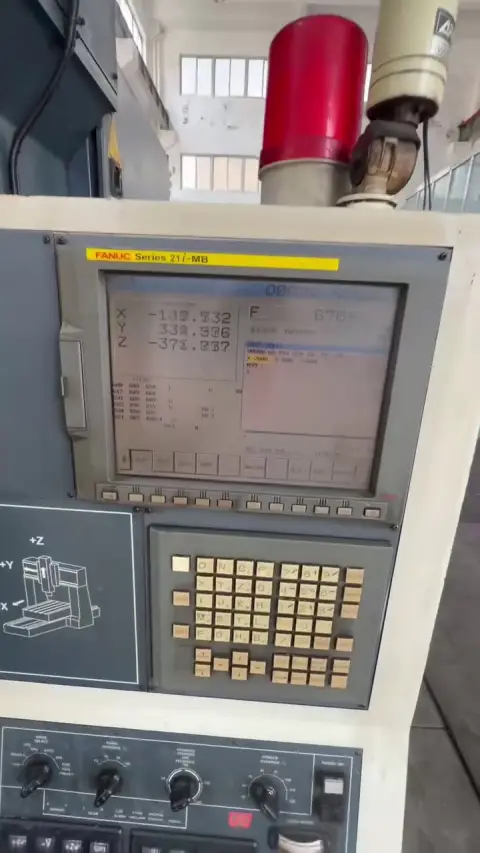 Kullanılmış Kao Fong B-2616 Gantry İşleme Merkezi, FANUC 21i-MB