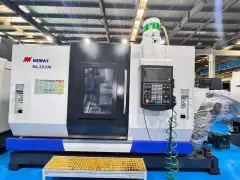 Used Neway NL 322 M Dual-Spindle Dual-Turret Turn-Mill CNC Lathe photo 2