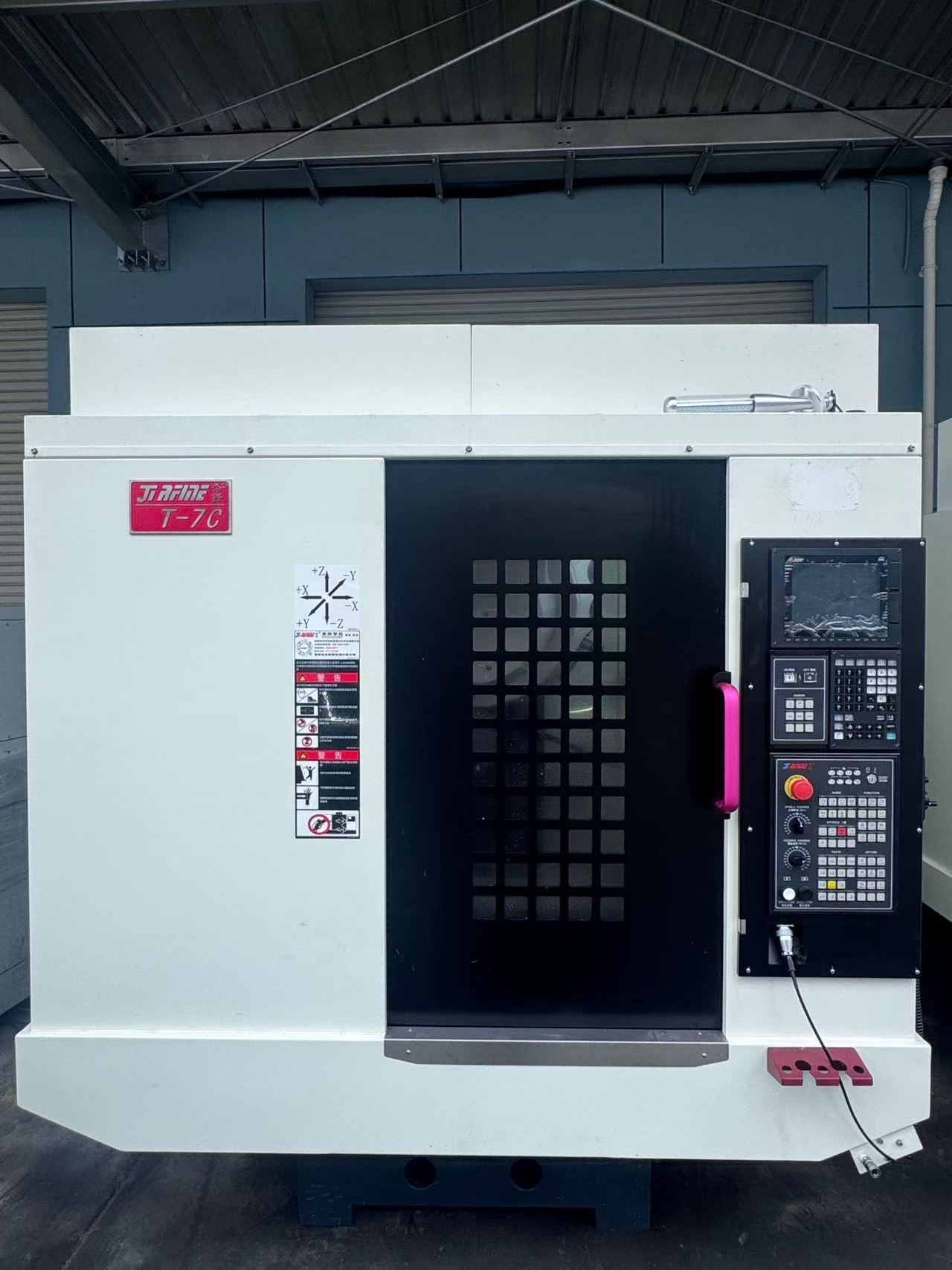 Used Qiaofeng T-7 C Drilling and Tapping Center with Mitsubishi M 80 photo 2