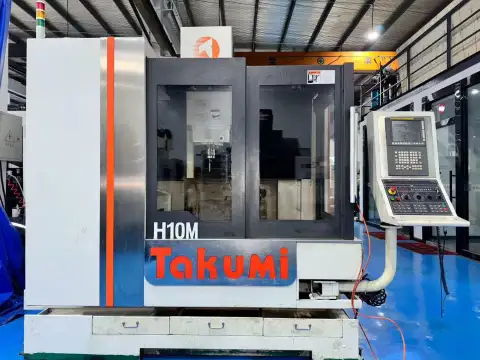 مركز تصنيع تايواني مستعمل Jiangze H 10 M مع Fanuc 31 i