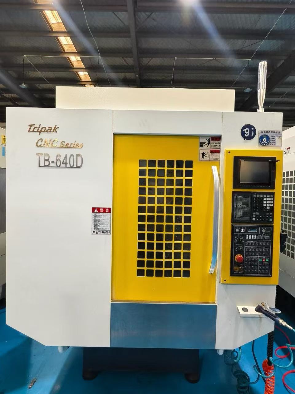 Used Tieba TB-640 D CNC Drilling and Tapping Center with Mitsubishi M 80 photo 1
