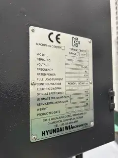Used Hyundai WIA 450 Gang-Type CNC Lathe with FANUC photo 7