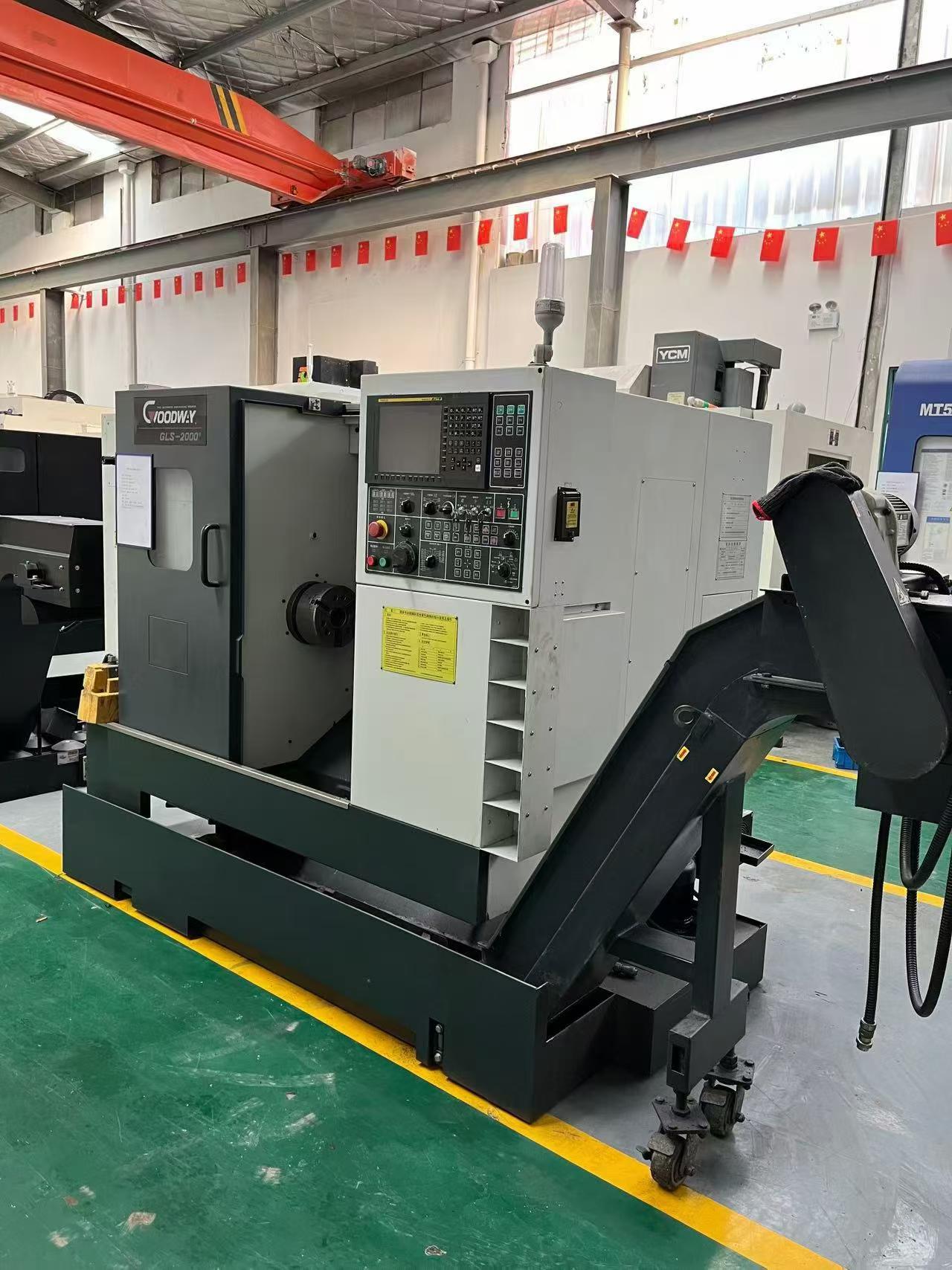 Used Goodway GLS-2000 e CNC Lathe with Fanuc TF Plus
