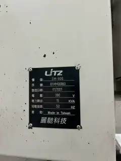 Used LITZ DM 800 Machining Center with Mitsubishi M 80 Control photo 8