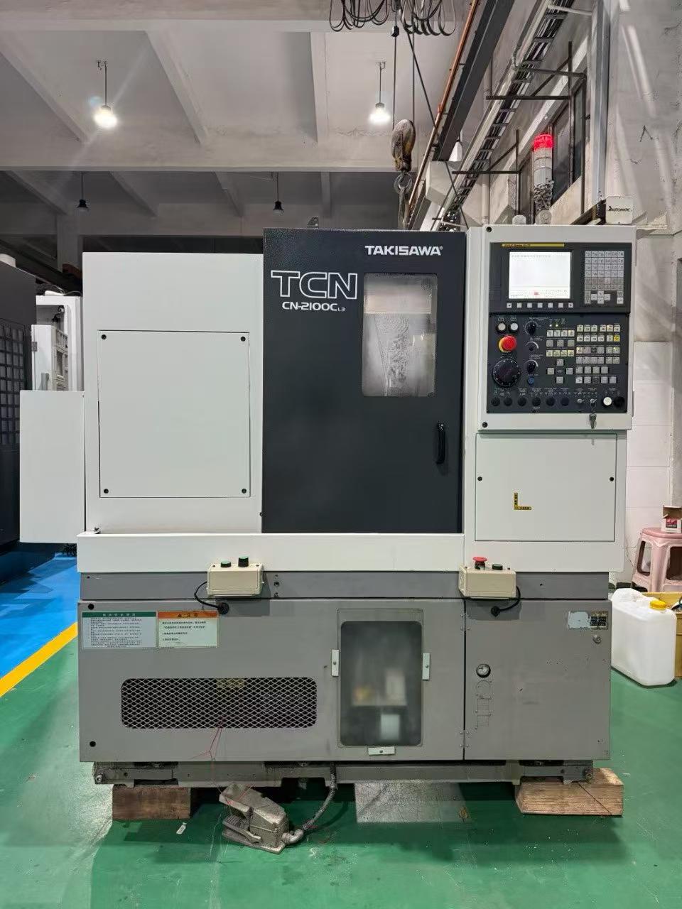 Used Takisawa TCN-2100 CL 3 CNC Lathe – 3 Units Available photo 2