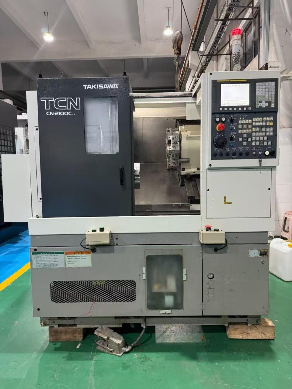 Used Takisawa TCN-2100 CL 3 CNC Lathe – 3 Units Available photo 3