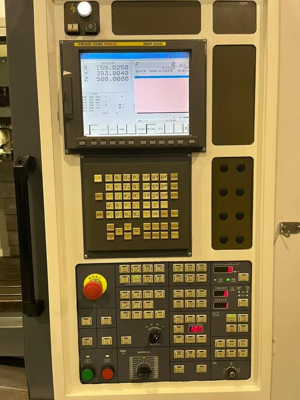 Used YCM FV-102 A Machining Center with Fanuc MXP-200 i photo 4