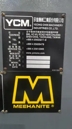 Used YCM FV 56 A Machining Center with FANUC Control photo 9