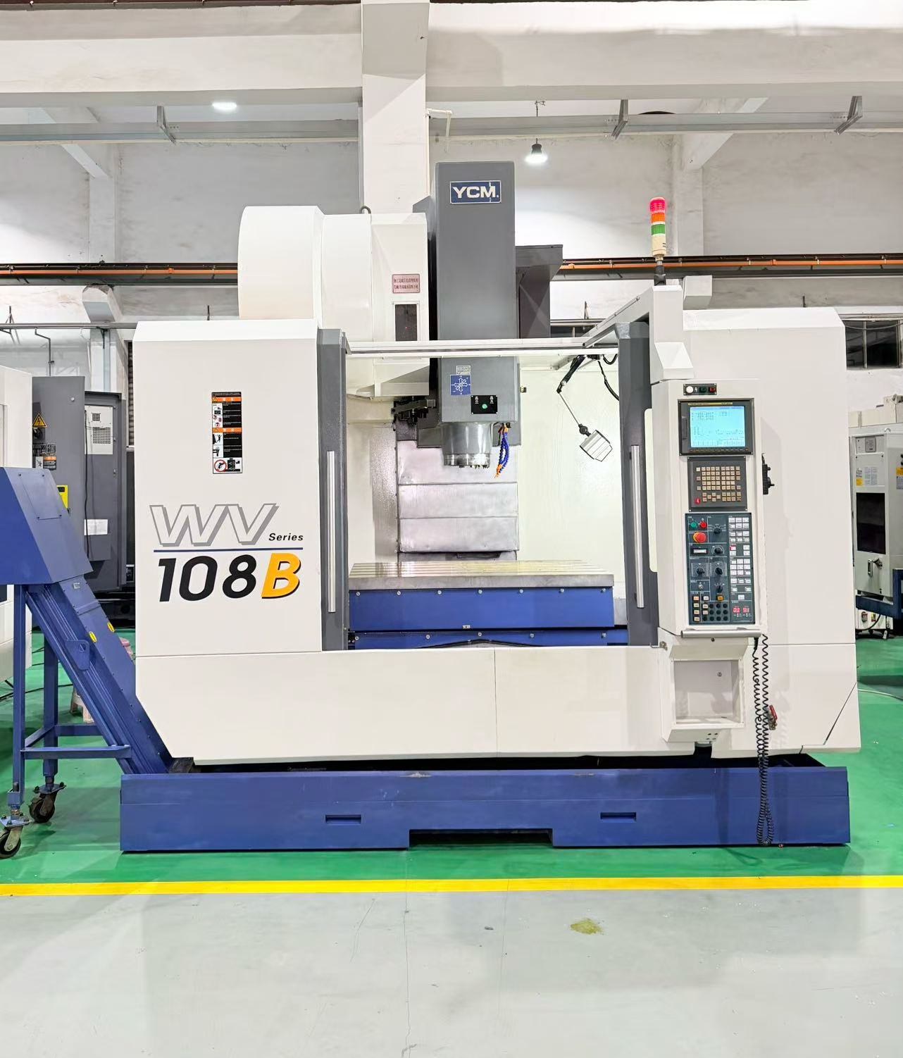 Two Used YCM WV 108 B Machining Centers with Fanuc 200 i Control photo 3