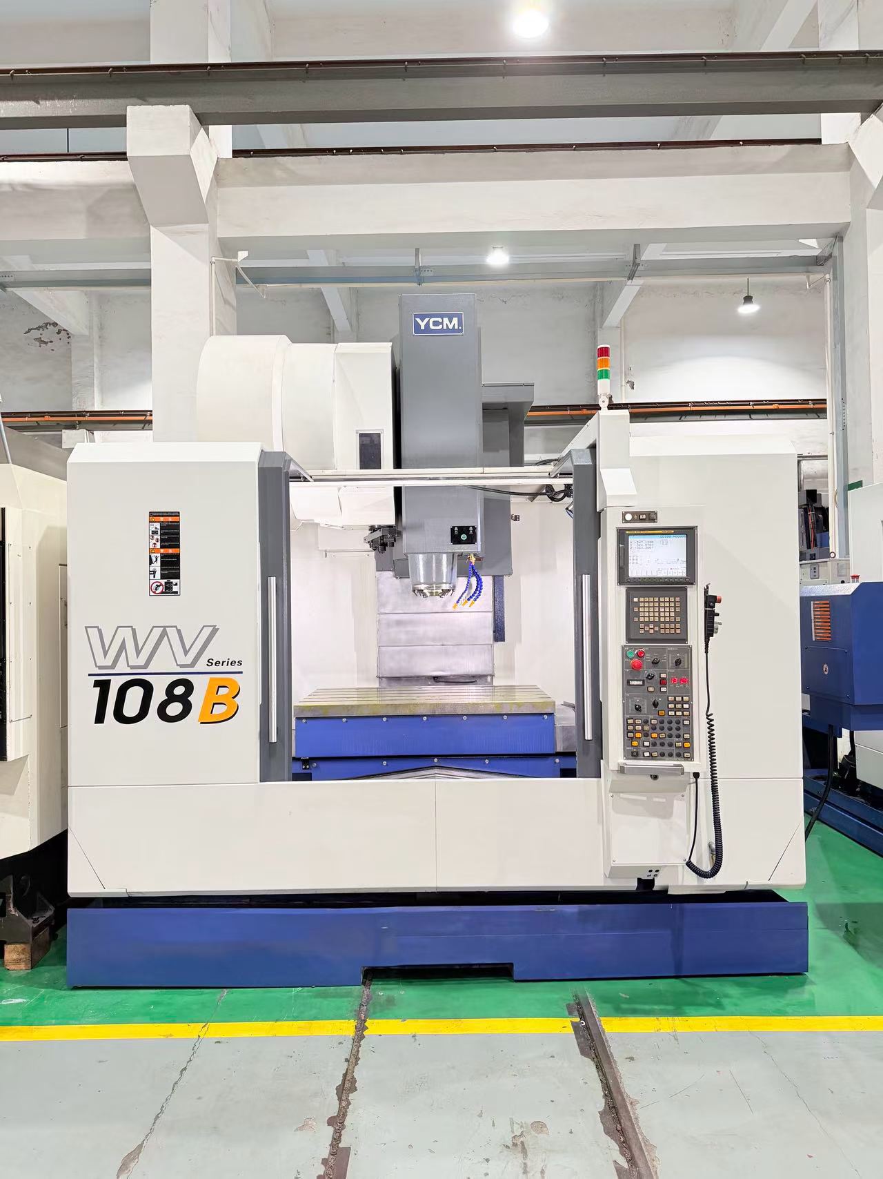 Two Used YCM WV 108 B Machining Centers with Fanuc 200 i Control photo 4