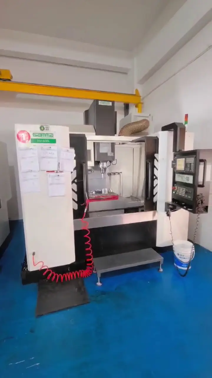 Used Gamma HV-800 L Vertical Machining Center with Siemens 828D (3 Units) video thumbnail