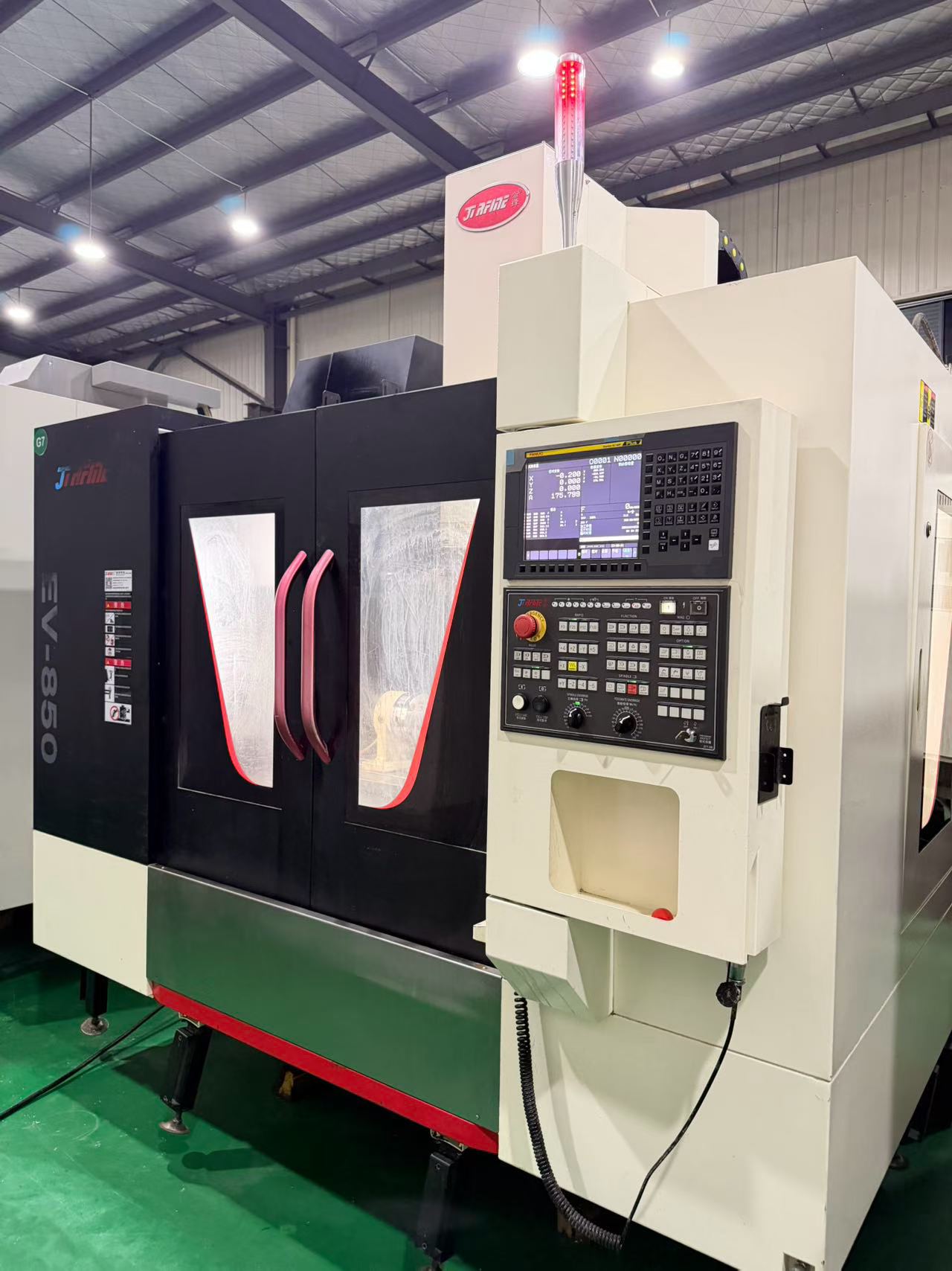 Used Qiaofeng EV-850 Machining Center with Fanuc MF Plus (2023)