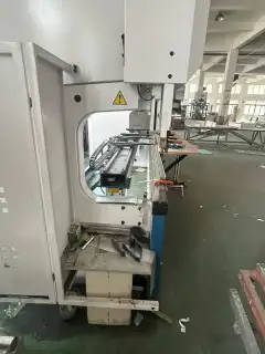 2024 Jiangsu Yawei PBG 110/4100 Electro-Hydraulic CNC Press Brake with Delem 53 T Control photo 4