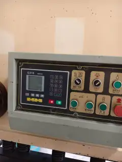 Used Jiangsu Tiejun 20 x 2.5 m Guillotine Shearing Machine with E 21 S Control photo 2