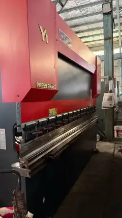 Nearly New 100-Ton x 3.2 m Dual-Servo CNC Press Brake with TP 10 Control photo 1