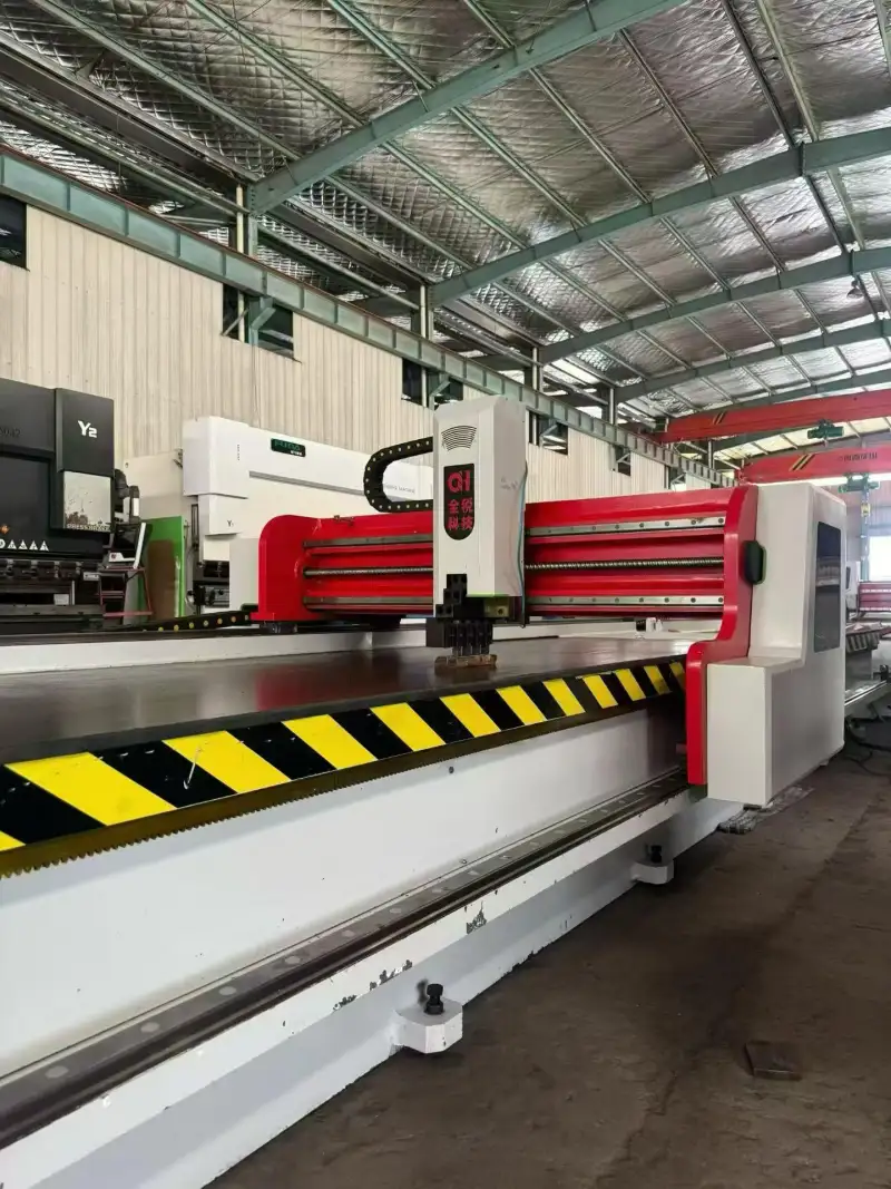 Used 2023 Nanjing Quanrui 1250 x 4 m Gantry Grooving Machine photo 1
