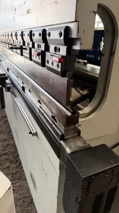 Used Nantong Zhongtie 220 Ton 3.2 m Electro-Hydraulic Press Brake with 53 T Control photo 3