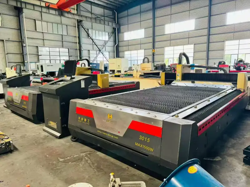 Used Tiancheng Precision 3015 Fiber Laser Cutting Machine - Two Units photo 1