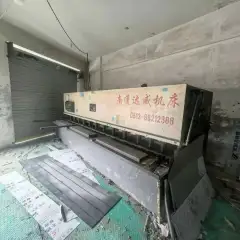 Used 100 Ton 4 m Press Brake & 6 x 4 m Shearing Machine Set photo 4