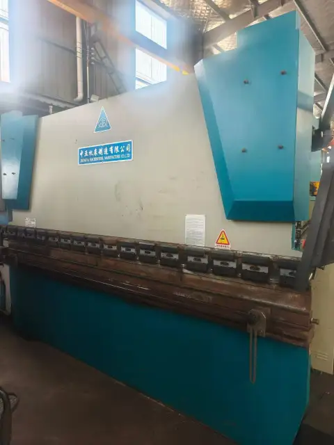 Used Anhui Zhongya 100 Ton x 3200 mm Press Brake with ESTUN E21S