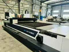Used Anhui Zhongya 4020 Laser Cutting Machine with 2000 W Chuangxin Laser photo 6
