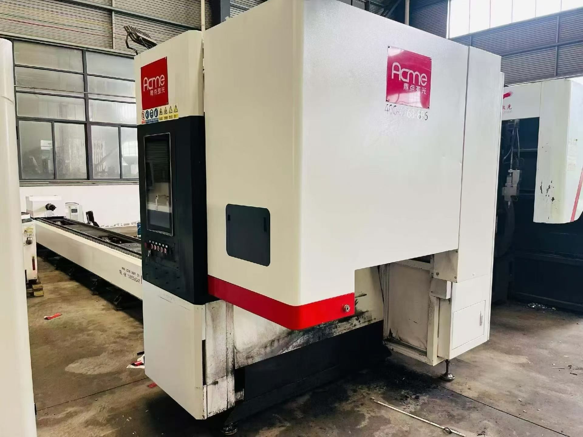 Máquina usada de corte por láser de tubos de alta velocidad Dingdian 6012 (2023)