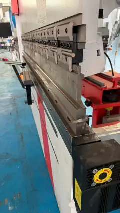 Used Jinfangyuan 110 Ton 3.1 m Electro-Hydraulic 4+1 Press Brake with Servo Motor photo 3