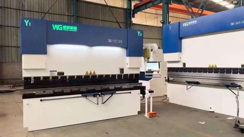 Used Weige 110/3200 Electro-Hydraulic Press Brake for Sale video thumbnail