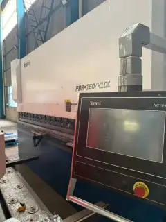 Used Yawei 160-Ton 4.1 m Electro-Hydraulic Servo Press Brake photo 5