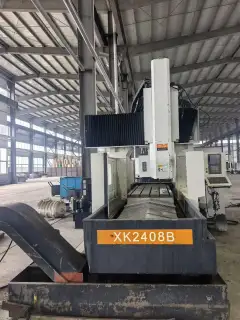 Used Hanchuan 2412 CNC Gantry Milling Machine with FANUC MD photo 1