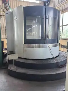 Used Hyundai Precision 630 Dual-Station Horizontal Machining Center with FANUC photo 1