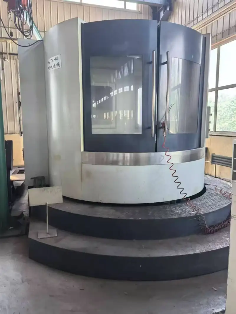 Used Hyundai Precision 630 Dual-Station Horizontal Machining Center with FANUC photo 1