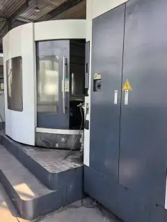 Used Hyundai Precision 630 Dual-Station Horizontal Machining Center with FANUC photo 2